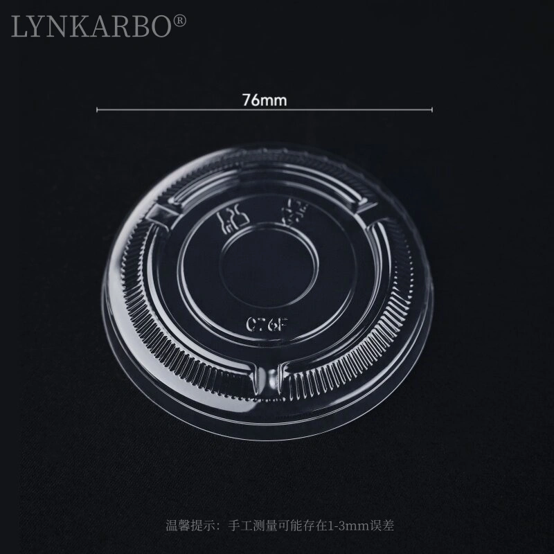 Plat PLA-deksel van 76 mm