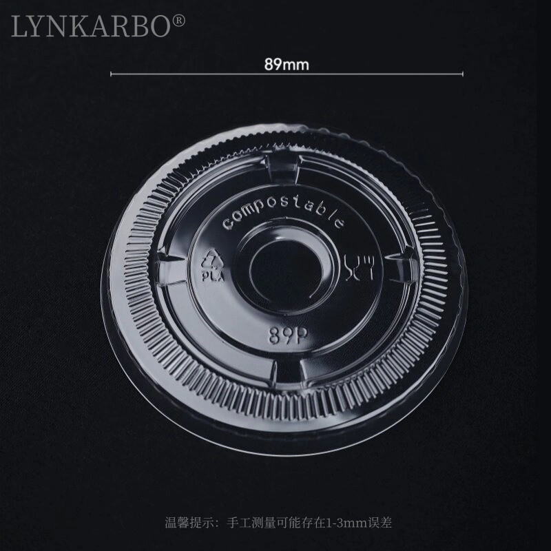 Plat PLA-deksel van 89 mm