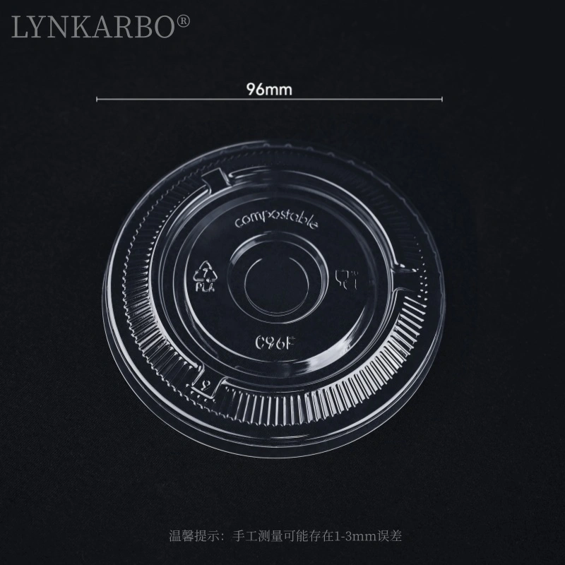 Plat PLA-deksel van 96 mm