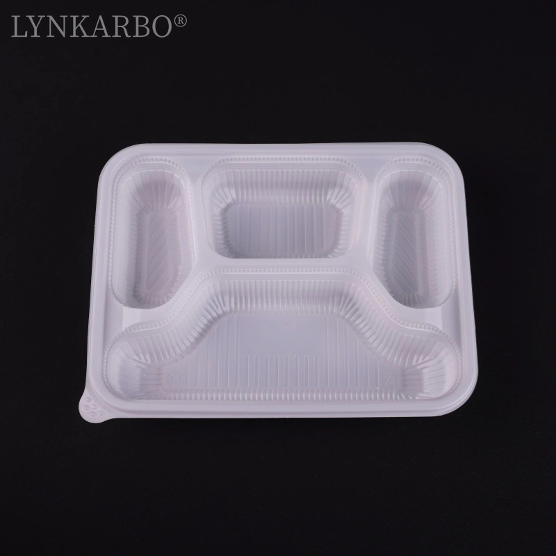 CPLA Voedselcontainer met vier compartimenten