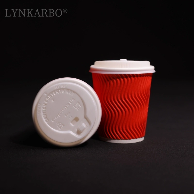 Cpla 80mm Flip Top Natural Color Cup Lid