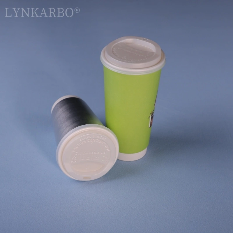Cpla 90mm Direct Drinking Natural Color Cup Lid